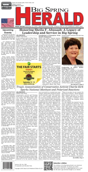 Cover of Big Spring Herald