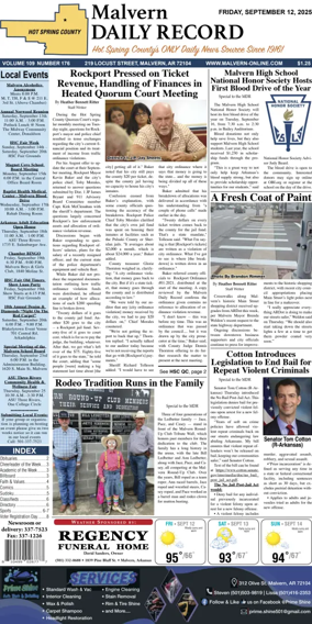 Cover of Malvern Daily Record