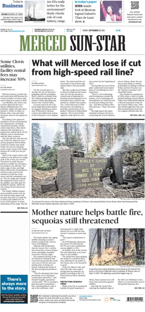 Cover of Merced Sun-Star
