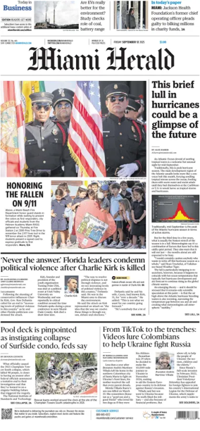 Cover of Miami Herald