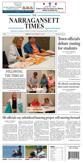 Cover of Narragansett Times