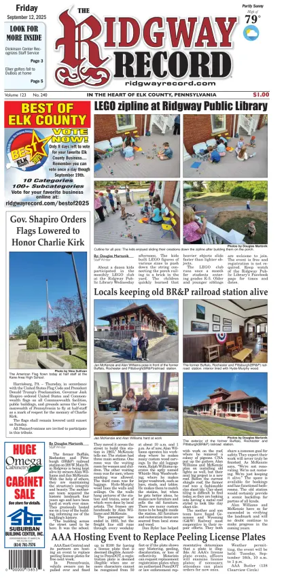 Cover of Ridgway Record