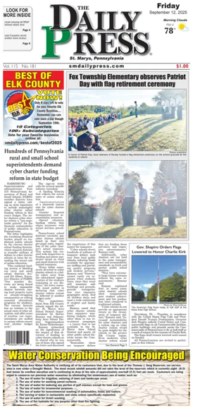 Cover of The Daily Press