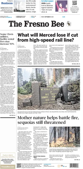 Cover of The Fresno Bee
