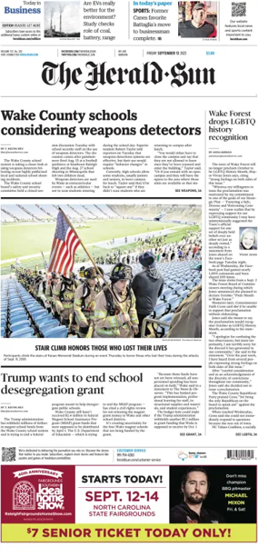 Cover of The Herald Sun