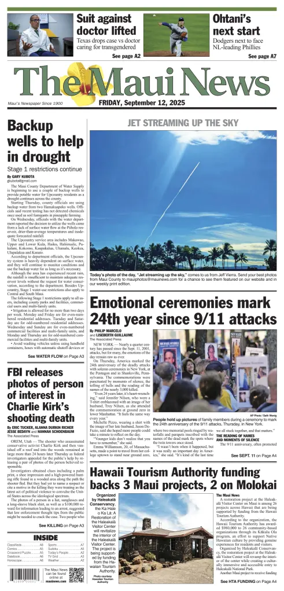 Cover of The Maui News