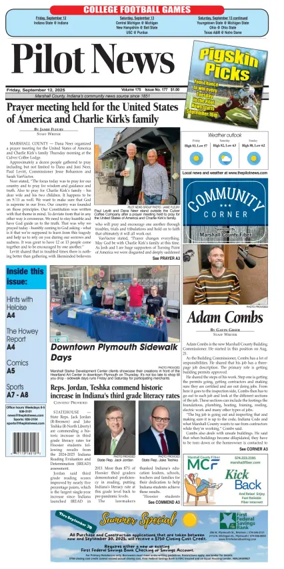 Cover of The Pilot News