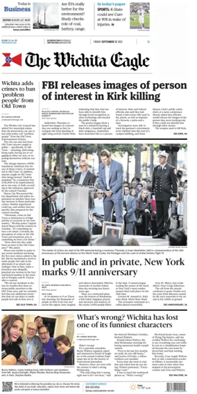 Cover of The Wichita Eagle