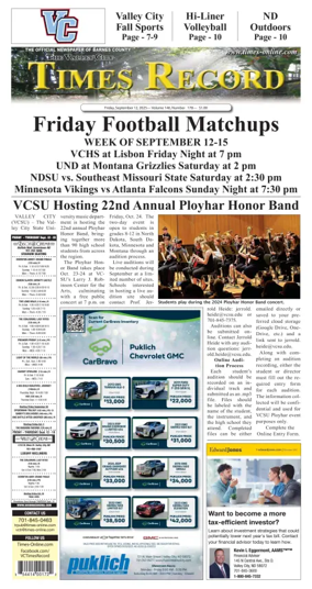 Cover of Valley City Times-Record