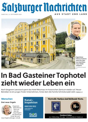 Cover of Salzburger Nachrichten