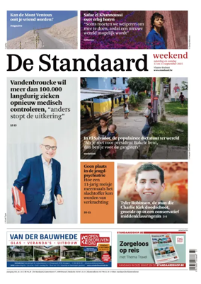 Cover of De Standaard