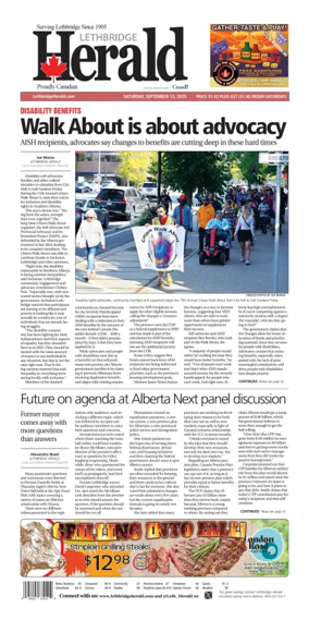 Cover of Lethbridge Herald