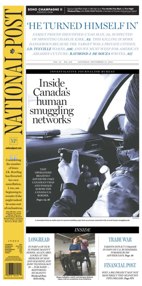 Cover of National Post - (Latest Edition)