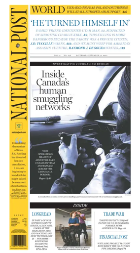 Cover of National Post - (National Edition)