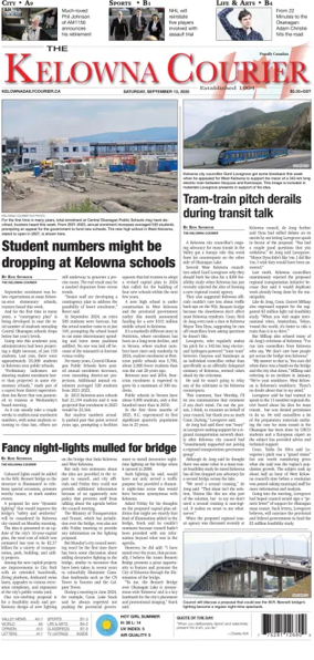 Cover of The Daily Courier