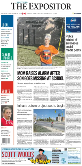 Cover of The Expositor (Brantford)