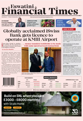 Cover of Eswatini Financial Times