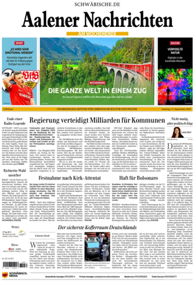 Cover of Aalener Nachrichten