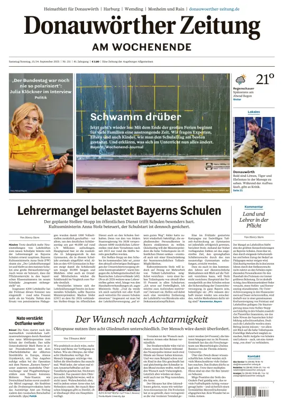 Cover of Donauwoerther Zeitung