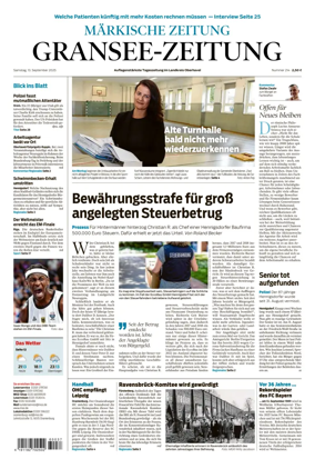 Cover of Gransee-Zeitung