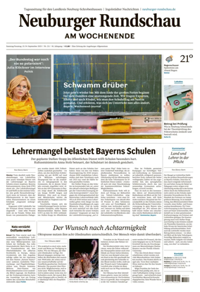 Cover of Neuburger Rundschau