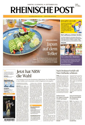 Cover of Rheinische Post - Mönchengladbach and Korschenbroich