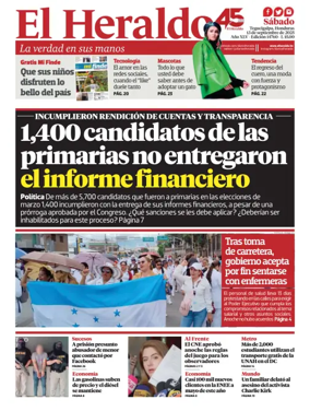 Cover of Diario El Heraldo