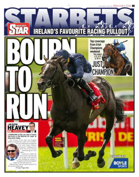 Cover of Irish Daily Star - Starbets