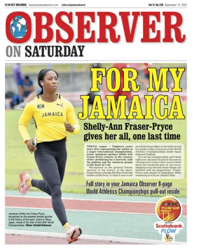 Cover of Daily Observer (Jamaica)