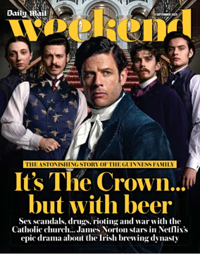 Cover of Daily Mail Weekend Magazine