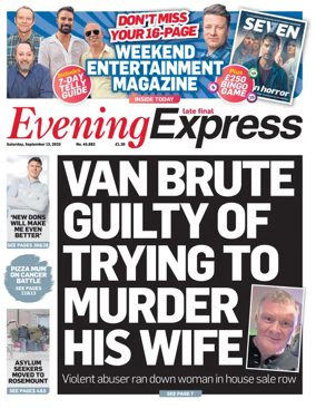 Cover of Evening Express (Extra Edition)