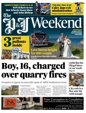 Cover of The Press and Journal (Highlands & Islands)