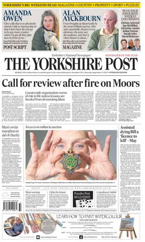 Cover of Yorkshire Post