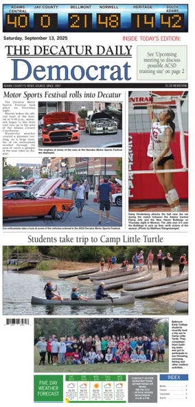 Cover of The Decatur Daily Democrat