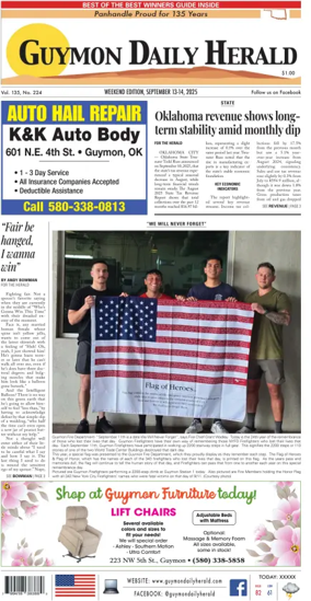 Cover of Guymon Daily Herald