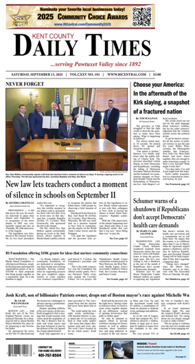 Cover of Kent County Daily Times