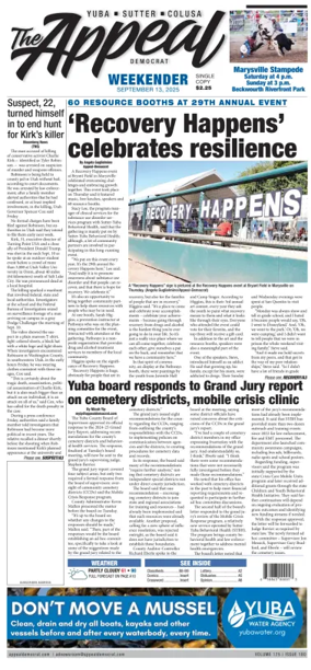 Cover of Marysville Appeal-Democrat    