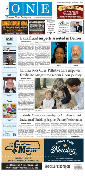 Cover of Observer News Enterprise