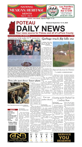 Cover of Poteau Daily News