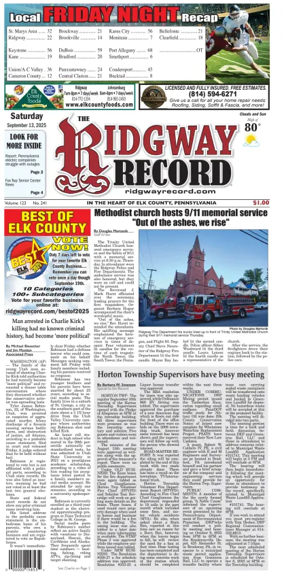 Cover of Ridgway Record
