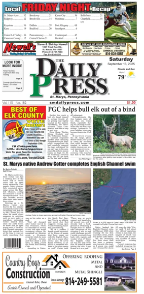 Cover of The Daily Press
