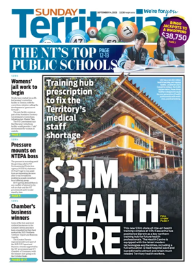 Cover of Sunday Territorian