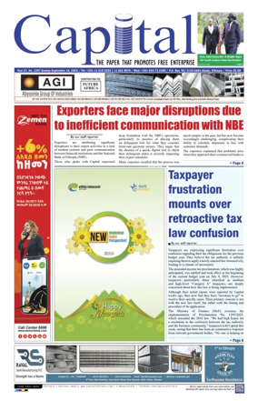 Cover of Capital (Ethiopia)