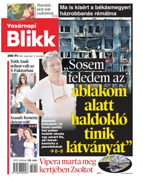 Cover of Vasárnapi Blikk