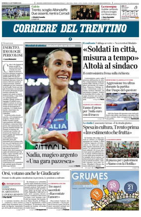 Cover of Corriere del Trentino