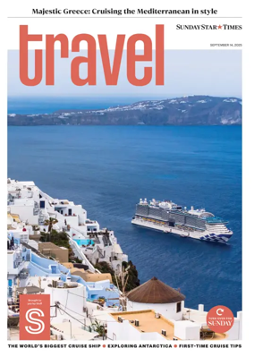 Cover of Sunday Star Times Travel