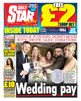 Cover of Daily Star Sunday