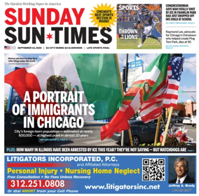 Cover of Chicago Sun-Times (Sunday)