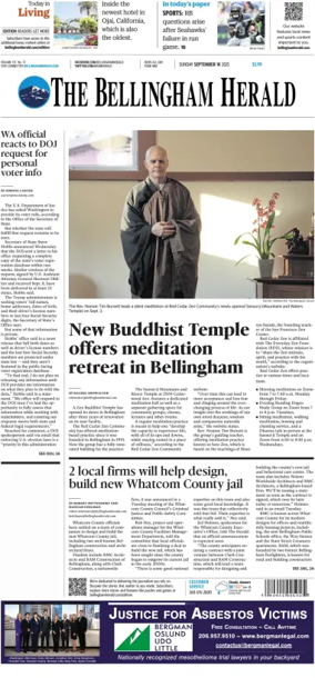 Cover of The Bellingham Herald (Sunday)