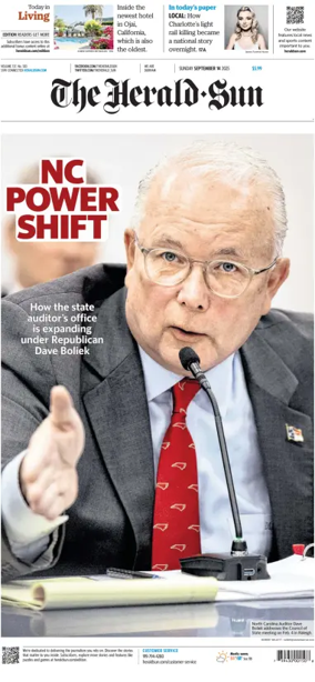 Cover of The Herald-Sun (Sunday)